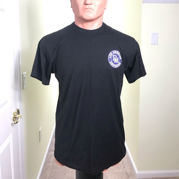 Men’s Set: Printed T-Shirt+Cap “Drip More”’ Black - Picture 2 of 8